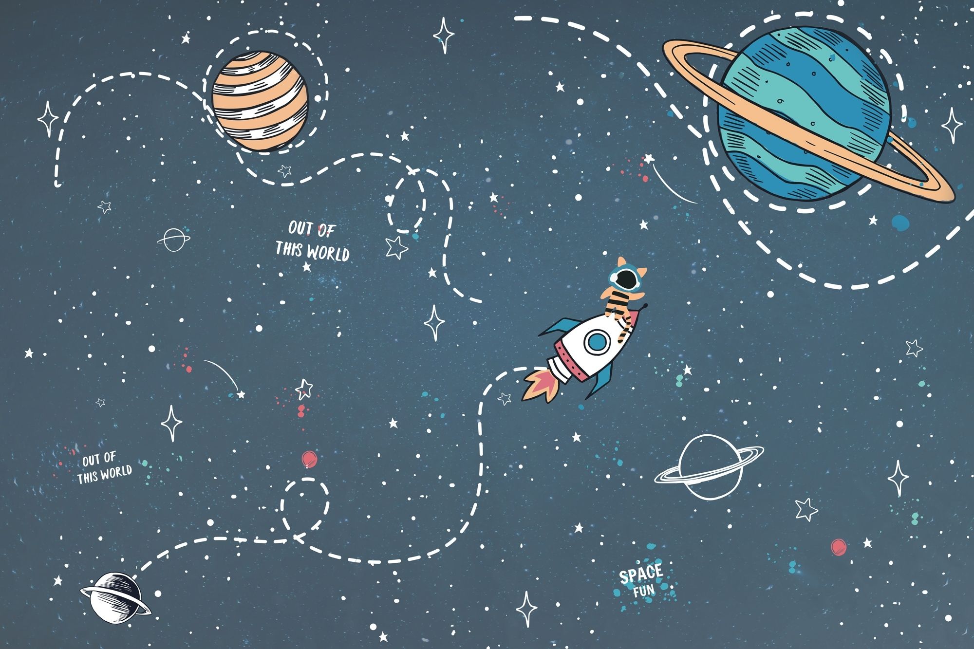 6 Out of This World Space Wallpapers! | Wallsauce UK